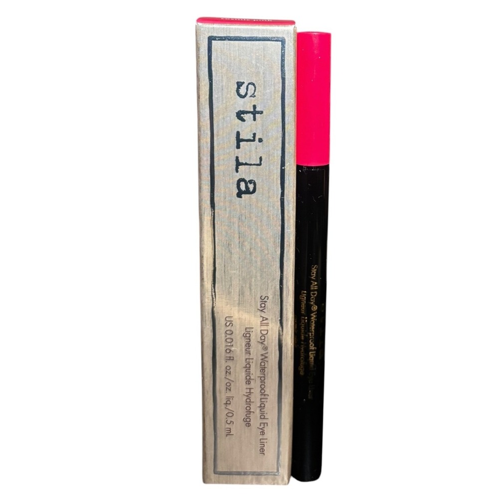 Stila Stay All Day Waterproof Liquid Eye Liner Cosmic Pink‎ 0.016 oz New in Box